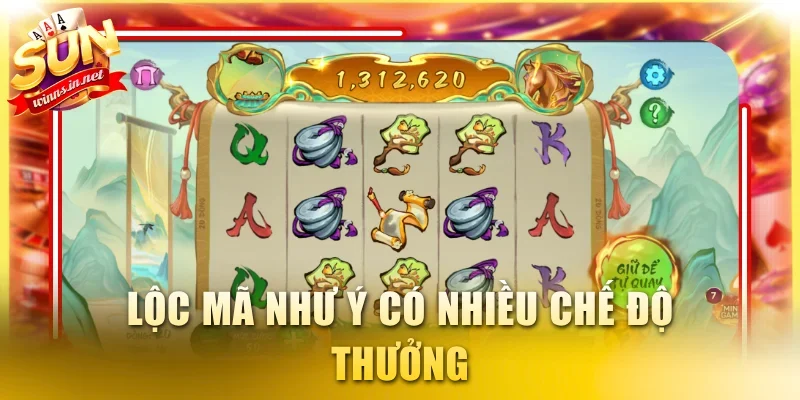 Lộc Mã Như Ý có nhiều chế độ thưởng